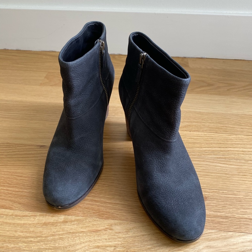 Cole Haan Black Booties with Nike Air